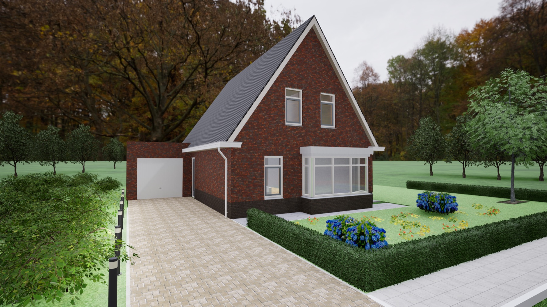 Kvisla vrijstaande woning